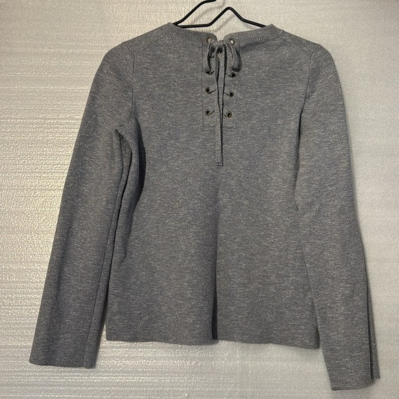 Madewell Laced-Back Pullover Sweater. XS - Picture 2 of 7